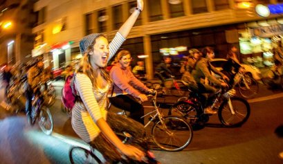 Night eBike ride Cape Town