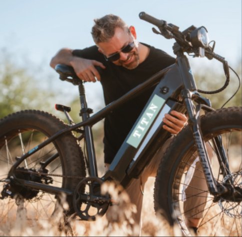 Rider with The Titan eBike